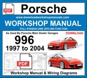 Porsche 996 Workshop Repair Manual Download